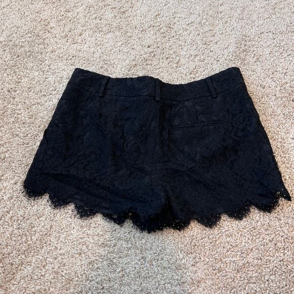 Haute Hippie Blace Lace Mini Shorts size 4 NWOT Goth - Picture 5 of 6